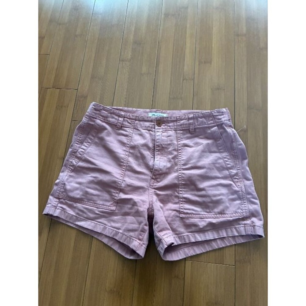 Madewell Light Pink Brynn Utility Shorts Women's 30